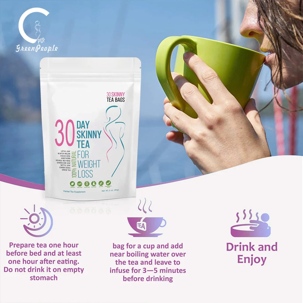 Herbal Detox & Slimming Tea — 40 Teabags