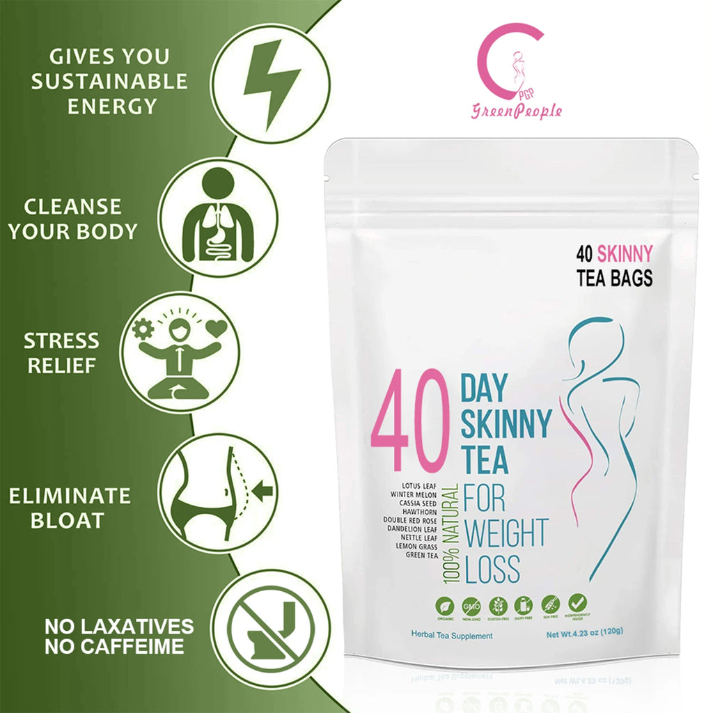 Herbal Detox & Slimming Tea — 40 Teabags