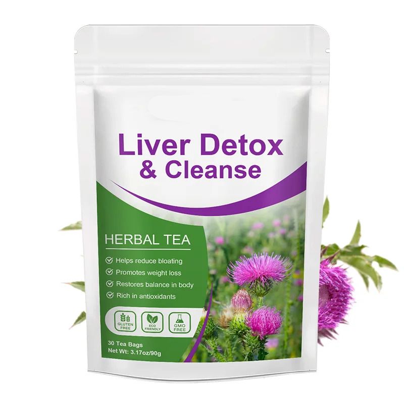 Milk Thistle Detox Tea — Liver, Kidney & Gut | 30 Teabags